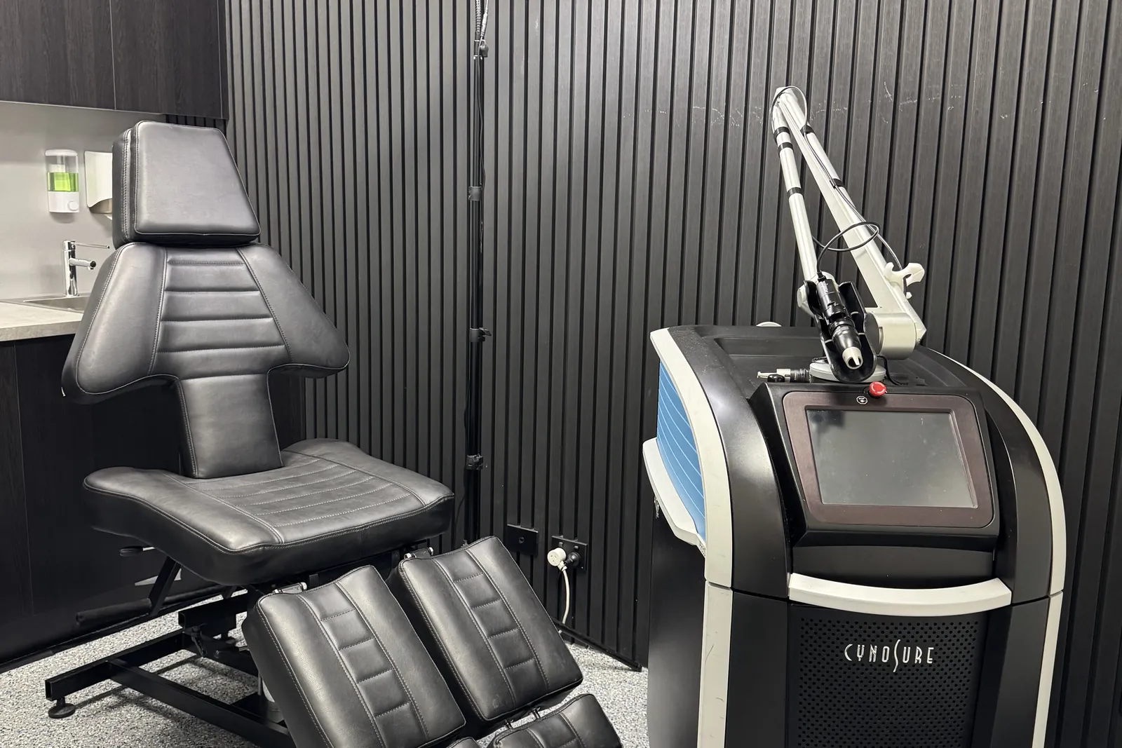 The Cynosure PicoSure laser in the Ink Off treatment room, Kensington Melbourne
