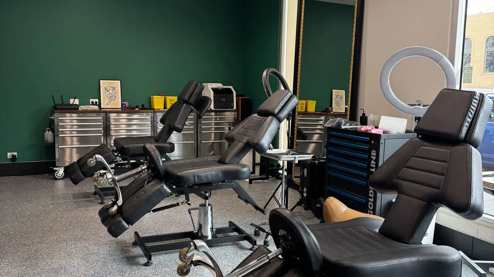 Inside the Ink Off laser tattoo removal clinic in Kensington, Melbourne